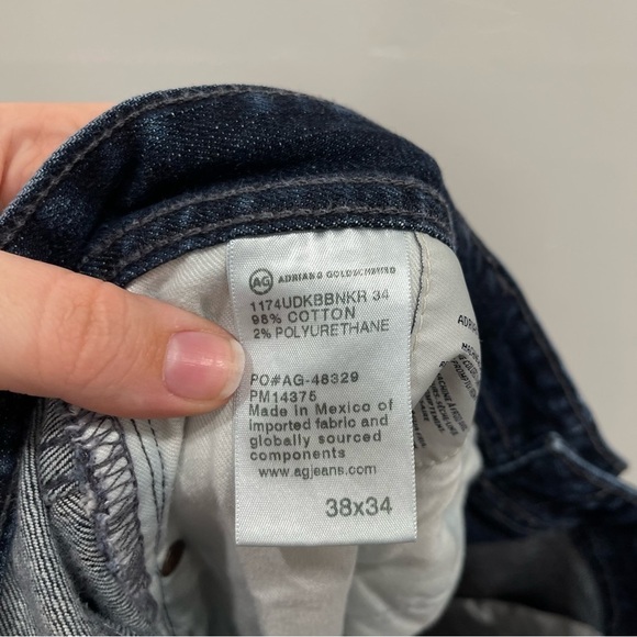 AG Adriano Goldschmied The Graduate Jeans Men’s 34 Dark Wash - Picture 8 of 11